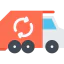 Garbage truck icon 64x64