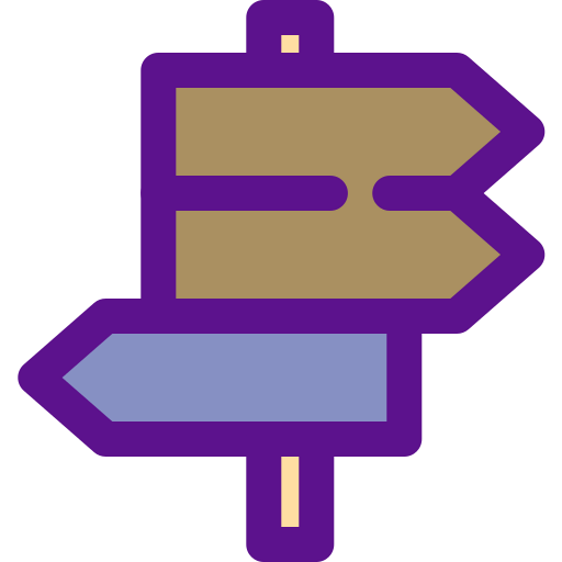 Signpost icon