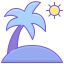 Palm tree ícono 64x64