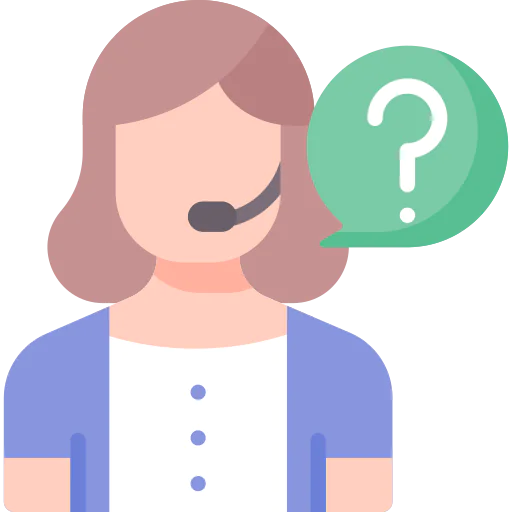 Call center agent icon