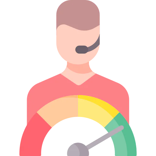Call center agent icon