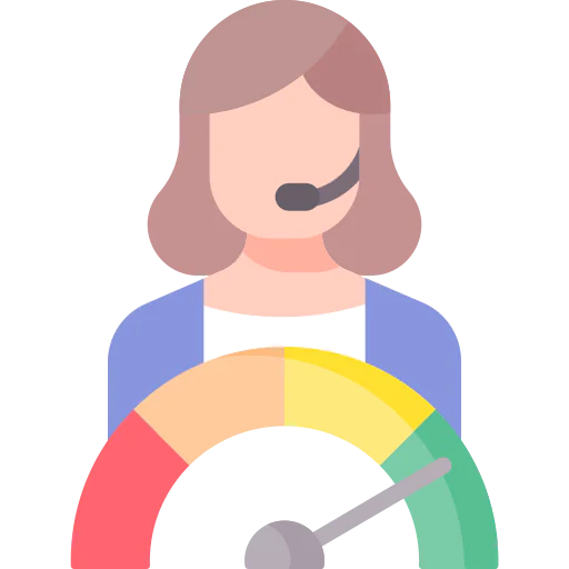Call center agent icon