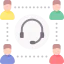 Call center agent icon 64x64