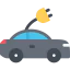 Electric car icon 64x64