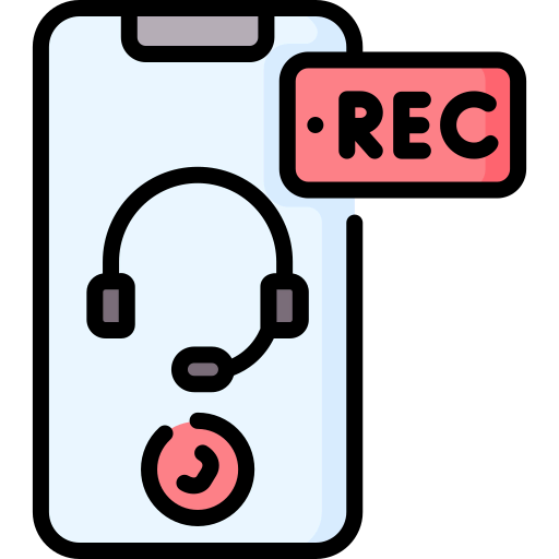 Recorded call icon