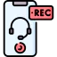 Recorded call icône 64x64