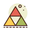 Triangles Ikona 64x64