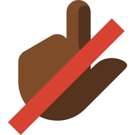Do not touch icon