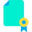 Certificate アイコン 64x64