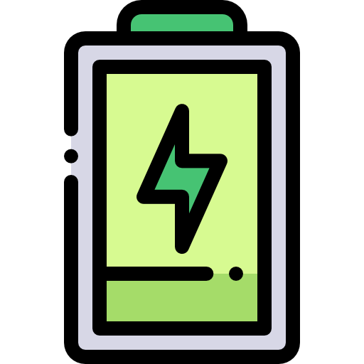 Battery status icon
