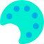 Paint palette アイコン 64x64