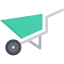 Wheelbarrow icon 64x64