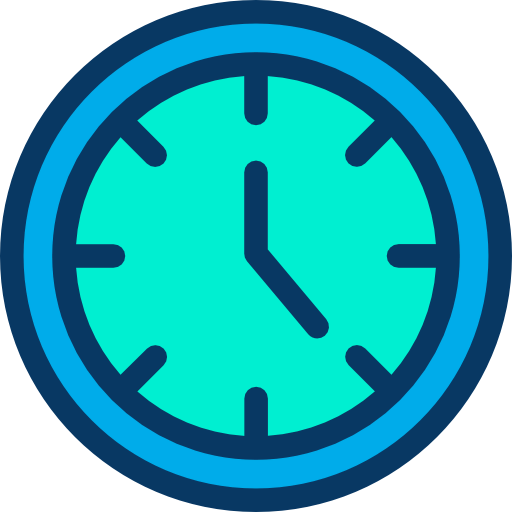 Wall clock icon