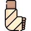 Broken leg icon 64x64