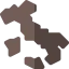 Italy map icon 64x64