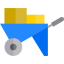 Wheelbarrow ícone 64x64