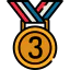 Bronze medal icon 64x64