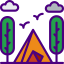 Camping icon 64x64