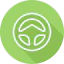 Steering wheel icon 64x64