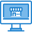 Online shop icon 64x64