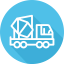 Concrete mixer icon 64x64