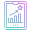 Business chart icon 64x64