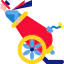 Human cannonball icon 64x64