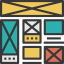 Wireframe icon 64x64