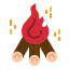 Campfire icon 64x64