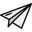 Paper plane icône 64x64
