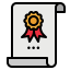Certificate icon 64x64