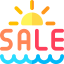 Summer sale icon 64x64