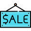 Sale sign icon 64x64