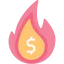 Flame icon 64x64