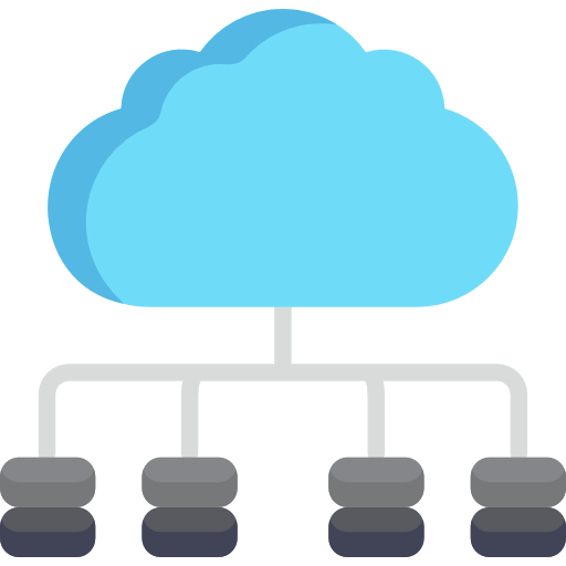 Cloud computing icon