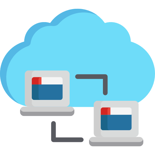 Cloud computing icon