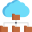 Cloud computing icon 64x64