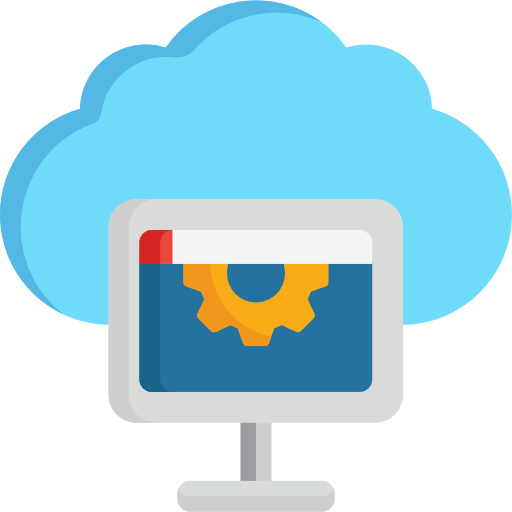 Cloud computing icon