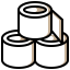 Toilet paper icon 64x64