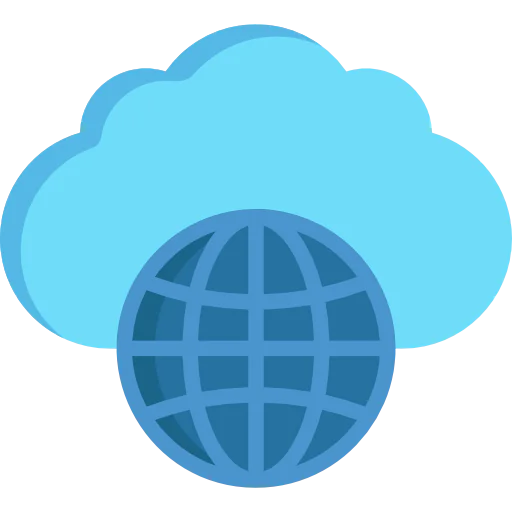Cloud computing icon