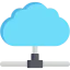 Cloud computing icon 64x64