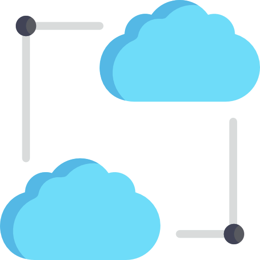 Cloud computing icon