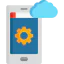 Cloud computing icon 64x64