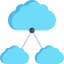 Cloud computing icon 64x64