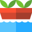 Hydroponic gardening icon 64x64