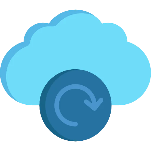 Cloud computing icon