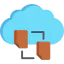 Cloud computing icon 64x64