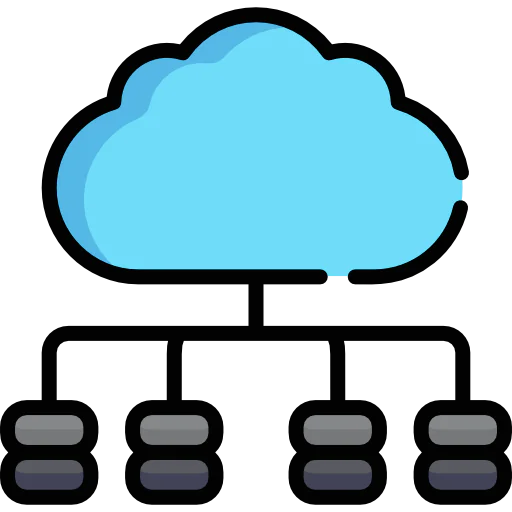 Cloud computing icon