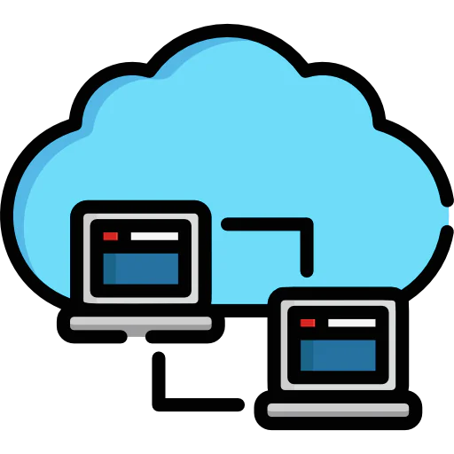Cloud computing icon