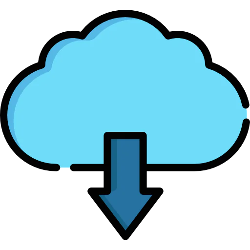 Cloud computing icon